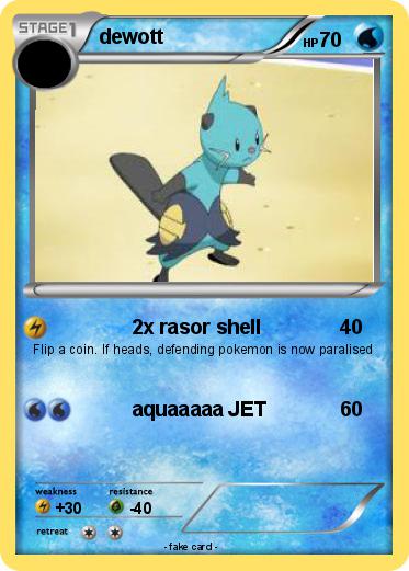 Pokemon dewott