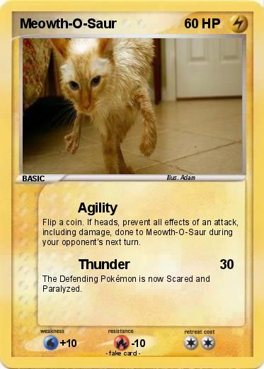 Pokemon Meowth-O-Saur