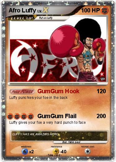 Pokemon Afro Luffy
