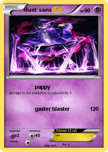 Pokemon dust sans