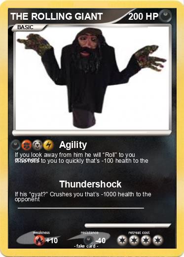 Pokemon THE ROLLING GIANT