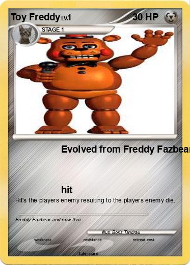 Pokemon Toy Freddy