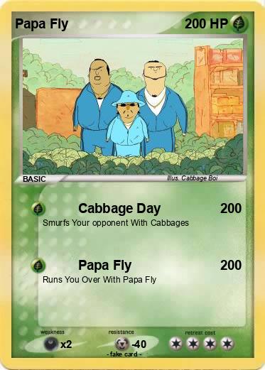 Pokemon Papa Fly