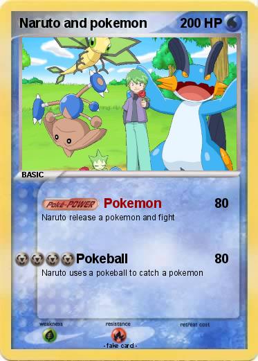 Pokemon Naruto and pokemon