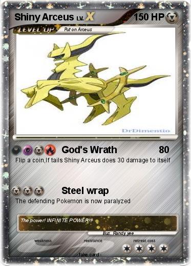 Pokemon Shiny Arceus