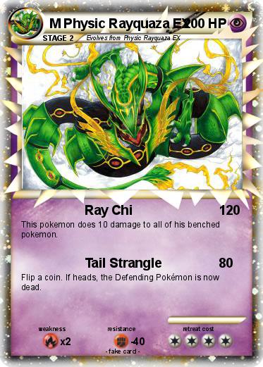 Pokemon M Physic Rayquaza EX
