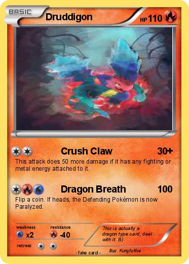 Pokemon Druddigon