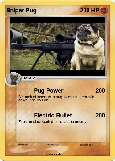 Pokemon Sniper Pug