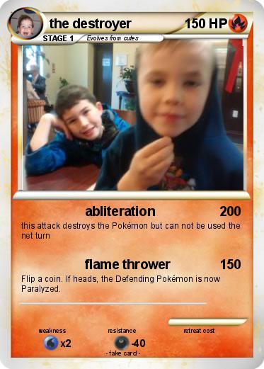 Pokemon the destroyer