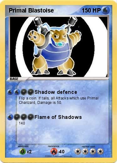 Pokemon Primal Blastoise