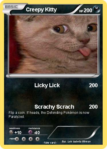 Pokemon Creepy Kitty