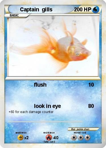 Pokemon Captain  gills