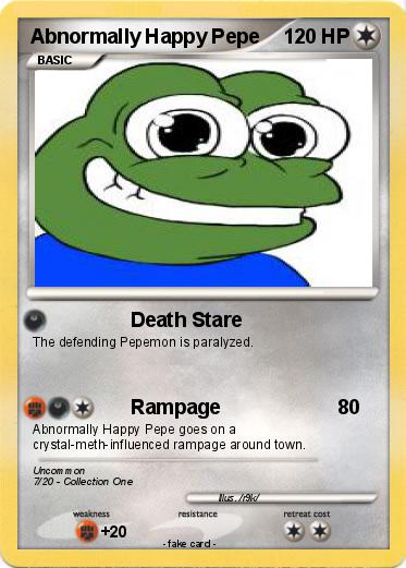 Pokemon Abnormally Happy Pepe