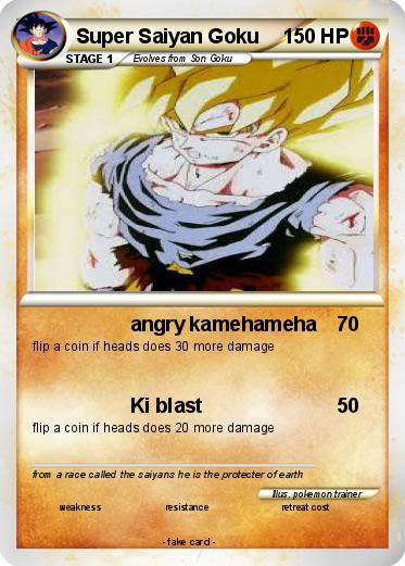 Pokemon Super Saiyan Goku