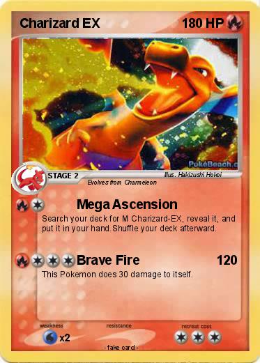 Pokemon Charizard EX