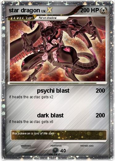 Pokemon star dragon