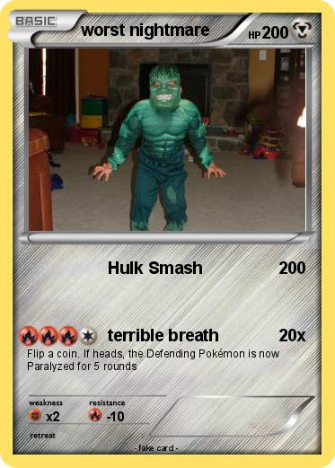 Pokemon worst nightmare