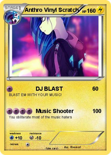 Pokemon Anthro Vinyl Scratch