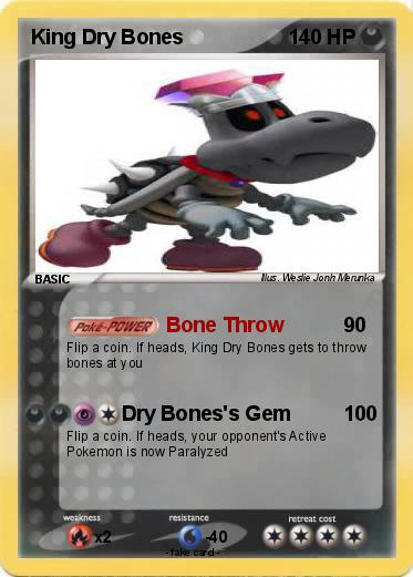 Pokemon King Dry Bones