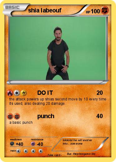 Pokemon shia labeouf