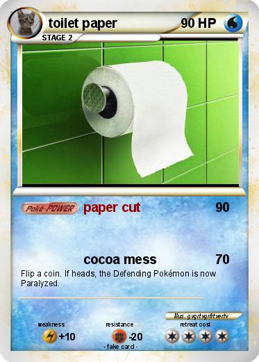 Pokemon toilet paper