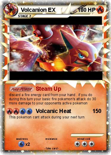 Pokemon Volcanion EX