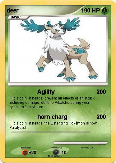 Pokemon deer