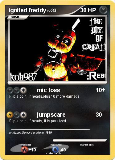 Pokemon ignited freddy