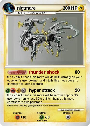 Pokemon nigtmare