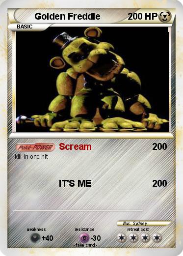 Pokemon Golden Freddie