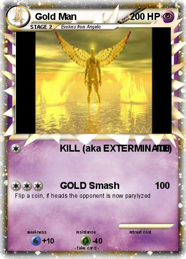 Pokemon Gold Man