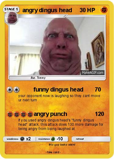 Pokemon angry dingus head