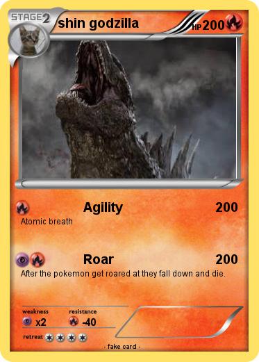 Pokemon shin godzilla