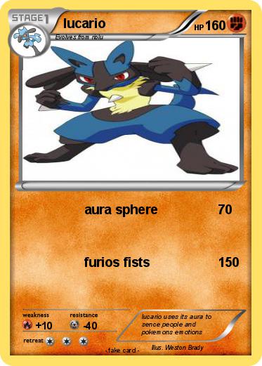 Pokemon lucario