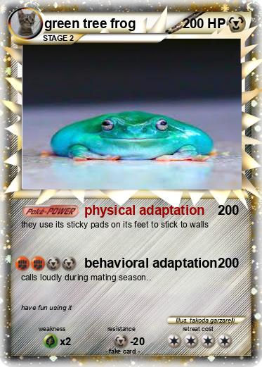Pokemon green tree frog
