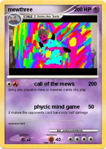 Pokemon mewthree
