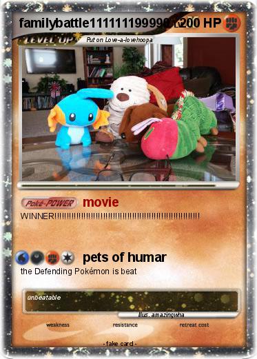 Pokemon familybattle111111199990