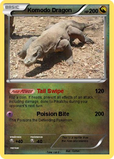 Pokemon Komodo Dragon