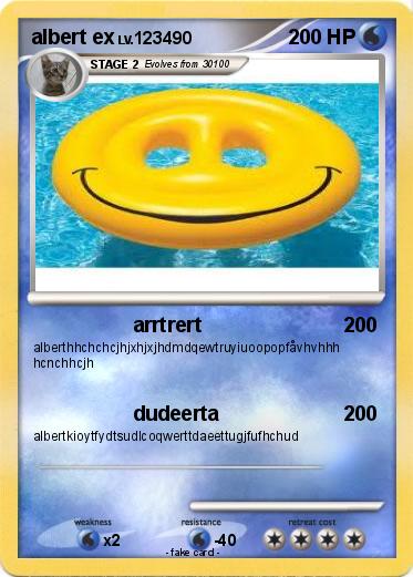 Pokemon albert ex