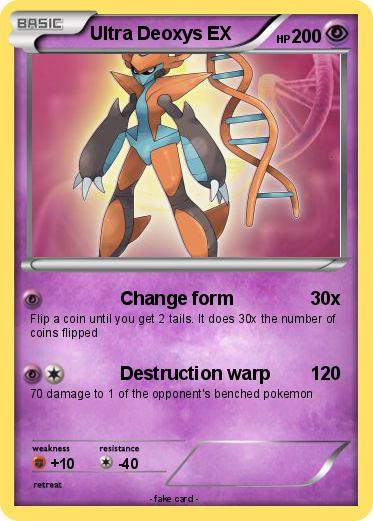 Pokemon Ultra Deoxys EX