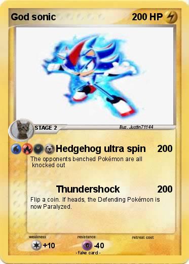 Pokemon God sonic