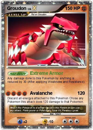Pokemon Groudon