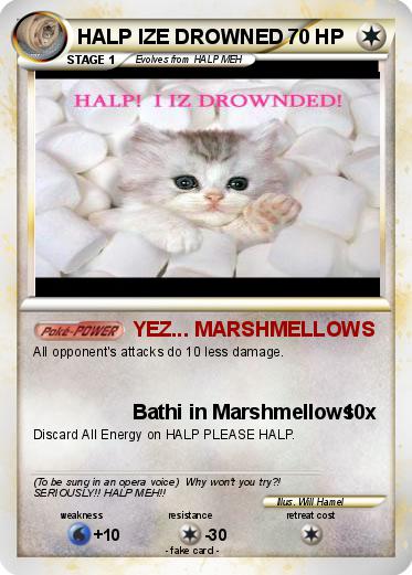 Pokemon HALP IZE DROWNED