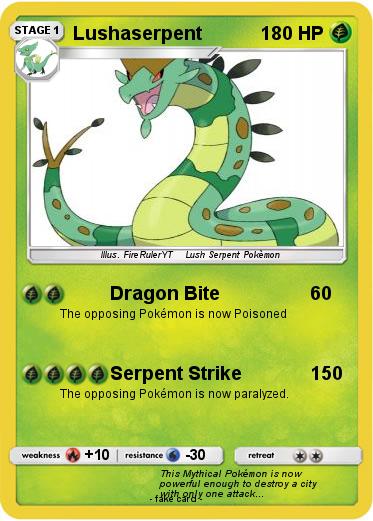 Pokemon Lushaserpent
