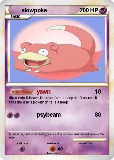 Pokemon slowpoke