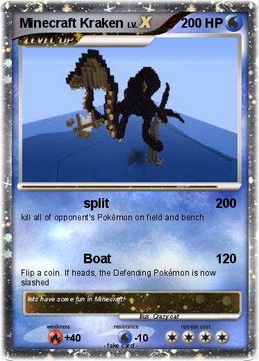 Pokemon Minecraft Kraken