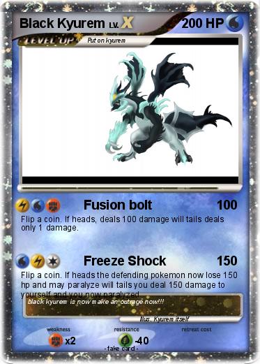 Pokemon Black Kyurem