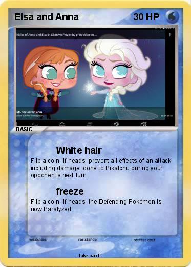 Pokemon Elsa and Anna