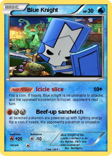 Pokemon Blue Knight