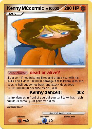 Pokemon Kenny MCcormic